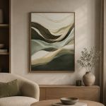 Generic Tableau Marée Impression Avec Cadre – 60×80 cm - image 3