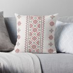 product_image_name-Generic-Pillowcase Palestinian Jordanian Arabic Traditional Tatreez Realistic Embroidery Cross - Taie D'oreiller Imprimée-1