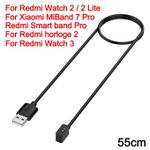 câble de chargement magnétique cable chargeur pour montre xiaomi mi watch2 lite redmi watch 2 smart band pro, usb fast rapide 2 / lite,xiaomi pro,mi 7 pro,poco