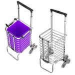 product_image_name-Generix-عربة تسوق قابلة للطي من الألومنيوم - عربة محمولة متعددة الوظائف على عجلات-2