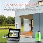 product_image_name-Generic-جرس باب فيديو مرئي بشاشة 4.3 بوصة، تفاعل فيديو، إصدار ليلي بالأشعة تحت الحمراء للمنزل، محادثة ثنائية الاتجاه،-3