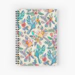 Whimsical Summer Flight Spiral Notebook Bloc note