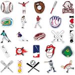product_image_name-Generic-50 Pcs Autocollants pour Baseball, Coloré Esthétique VSCO Vinyle/PVC Étanche Stickers pour Bouteille D'eau, Hydroflask,-2