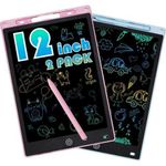 product_image_name-Generic-Ardoise Magique LCD 12 Pouces - Tablette d'Écriture et de Dessin Numérique pour Enfants - Écran Multicolore avec Bouton d'Effaçage - Stylet Inclus-1