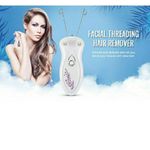 آلة إزالة الشعر الكهربائية بخيط للعناية بالوجه للسيدات
