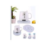 product_image_name-Generic-Chauffe-tasses Arctic pour bureau, chauffe-boissons électrique pour garder au chaud café, thé, eau et lait, tasse et cuillère incluses (blanc)-2