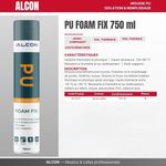 ALCON Mousse polyuréthane 750mk