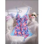 product_image_name-Generic-مجموعة من قطعتين: فستان لانجري ميني ضيق بفتحة مع رباط مثير ولوحة شبكية مطبوعة للخروج-6