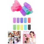 product_image_name-Generic-Rouleaux pour cheveux. Lot de 6 bigoudis auto adhésif. Couleurs Aléatoires. -4
