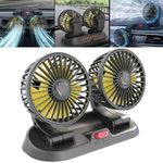product_image_name-Generic-Ventilateur de Voiture à Double Tête – Flux d’Air Puissant-5