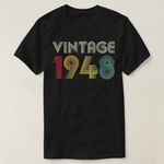 product_image_name-Generic-T-shirt 1948 Vintage 74th birthday Gift Retro Men-3