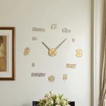 product_image_name-Generic-Horloge Murale DIY 3D - Autocollante et Personnalisable-3