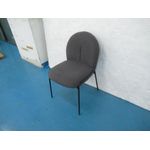 product_image_name-Dansmamaison.ma-كرسي IMANE بقماش بوكلية – رمادي داكن-2