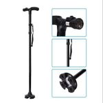 product_image_name-Generic-Canne Bâton De Marche avec éclairage - Canne Pliante En Aluminium-3