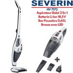 product_image_name-Severin-HV 7173 – L’aspirateur-balai sans fil 2-en-1 qui rend le ménage facile, puissant et stylé avec brosse LED, manche pliable et autonomie longue durée-1