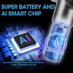 product_image_name-Generic-جهاز مساج كهربائي ، مسدس تدليك للعضلات العميقة 4 رؤوس قابلة للاستبدال 6 سرعات Masseur électrique, Pistolet de massage musculaire profond-5