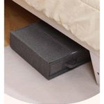 product_image_name-Generic-Lot de 5 Coffres de Rangement Gris Moderne avec Poignée Renforcée-4