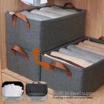 product_image_name-Generic-Conteneur de rangement pour vêtements avec poignées, grande ouverture, épais, robuste, pliable, conteneur de rangement pour vêtements, serviettes-3