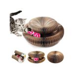 product_image_name-General-Grattoir pliable pour chat avec balle, jouet interactif magique-1