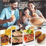 product_image_name-Generic-pack de 100 Papier cuisson pour Air Fryer Anti-adhésif qualité alimentaire-3