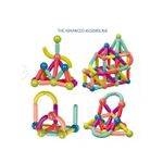 product_image_name-Generic-لعبة بناء العصي والكرات المغناطيسية للأطفال، 64 قطعة-3