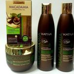 Kativa Professional Shampoing + CONDITIONER (250ml)+masque 250ml + sérum 60ml
