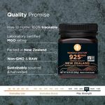 product_image_name-Manuka Doctor-Monofloral Manuka Honey, MGO 925+, 8.75 oz (250 g) Miel de manuka brut-5