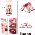 product_image_name-true lips-ترو ليبس مجموعة من 12 قلم للشفاه مع 12 لون ، أفضل قلم تحديد الشفاه-1
