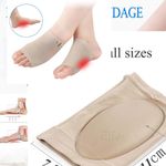 product_image_name-Generic-Arch plat Soin chaussure Gel thérapie Silicone Anti-fatigue Massage santé-1