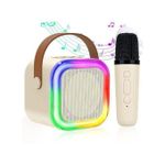 product_image_name-Generic-Mini Haut-Parleur Bluetooth Avec Microphone Sans Fil Machine à Karaoké-2