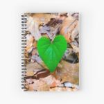 Tiny Heart from Mother Earth Spiral Notebook Bloc note
