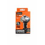 product_image_name-DINEX-Chargeur Voiture 25W 3 Ports avec MP3 Player Bluetooth & FM – 7 Couleurs RGB-2