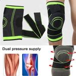 product_image_name-Anka-1PCS Running Kneepad 3D Weaving Kneeling Brace Breathable knee Pad Sleeve Support for for Basketball Volleyball Sports-2