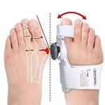 product_image_name-Generic-Correcteur d'oignon réglable pour homme et femme avec sangle de talon antidérapante, séparateurs d'orteils pour soulager l'oignon, convient pour les pieds gauche et droit, soutien jour nuit-3