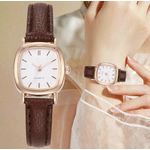 product_image_name-Quartz-ساعة نسائية أنيقة صغيرة الميناء – تصميم مستطيل، سوار جلد PU، تناظري ورقمي، فكرة هدية (بدون علبة)-6