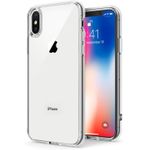 Pochette Transparent pour iPhone X Slim Crystal Clear