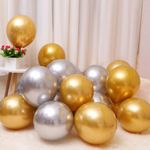 product_image_name-Generic-50 ballons Argent/Gold Métal 31 CM Décoration Anniversaire  -2