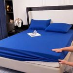 product_image_name-Generic-Draps housse 200x180 cm et 2 taie d'oreiller 50x70 cm-3