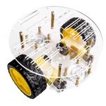 Generic Mini chassis rond 2 roues pour robot
