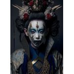 Yokai yamishibai horror  Style 2 Poster Chambre Haute Qualité