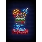 Fast food  Poster Chambre Haute Qualité