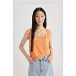 product_image_name-Defacto-تانك توب سليم فيت برقبة مستديرة بدون كم-5