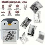 product_image_name-Generic-Imprimante Thermique Penguin Design Mini Portable Printer-8