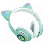 product_image_name-Generic-Casque D'écoute Sans Fil Bluetooth Lumière LED,Music,Jeux Cat Ear Head phones-2