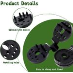 product_image_name-Generic-5 Clips de Fixation Robustes pour Filets et Toiles d'Ombrage-2