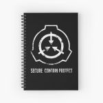 SCP: Secure. Contain Protect Spiral Notebook Bloc note