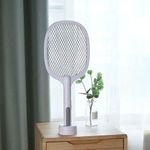 product_image_name-Generic-Raquette anti-moustiques électrique pliable, pour l'extérieur et l'intérieur Rechargeable-5