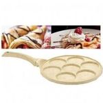 Poêle Crêpière Céramique 26CM 7 cavités Harcha, Crêpe, Pancake ..