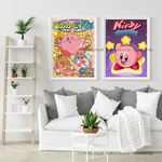 2 Poster A5 Cartoon Cute K-Kirby Poster Poster