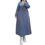 product_image_name-Generic-فستان مغربي نسائي بقصّة حديثة بأسلوب أنيق مستوحى من القفطان-1